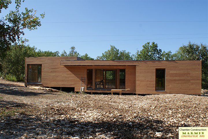 construction maison bois en Dordogne - 24