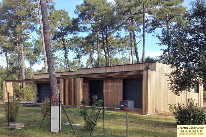 construction maison bois à Dinard - 35