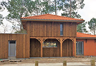 construction maison bois à Mimisan - 40